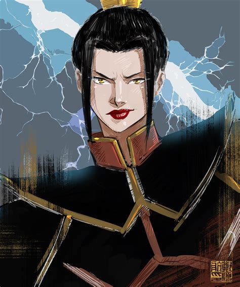 Oc Fanart Azula Portrait Rthelastairbender