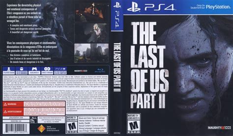 The Last Of Us Part Ii Ntsc Ps4 Cover Dvdcover