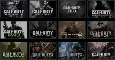Ranking The Call Of Duty Franchise From Worst To Best