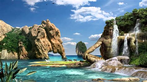 Legendary Waterfalls Animated Wallpaper