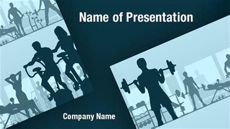 Fitness Club Powerpoint Templates Fitness Club Powerpoint Backgrounds