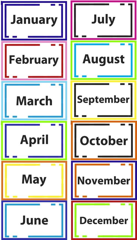 Free Months Of The Year Printables Printable Templates Web2