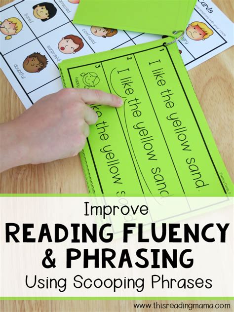 Reading Fluency And Phrasing Using Scooping Phrases This Reading Mama