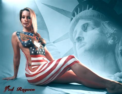 Body Painting American Flag Statue Of Liberty Redrayven Com Women