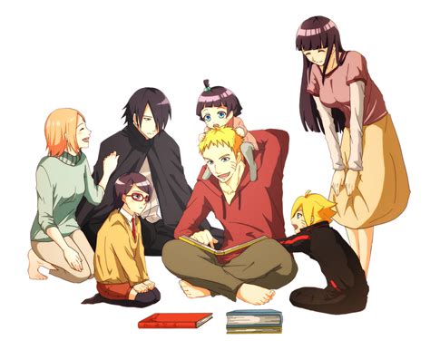 Familia Uchiha Y Familia Uzumaki Render 3 By Xminamipandax On Deviantart