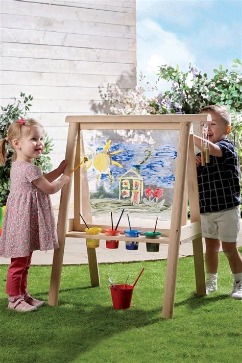 Image For Outdoor Art Easel From Studio Kids Art Easel Kids Easel