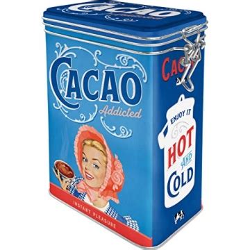 Nostalgic-Art 31114 Cacao Addicted | Retro Blech Kaffee-Dose ...