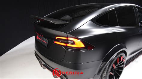 Custom Tesla Model X Widebody Gericia International Ltd Uk