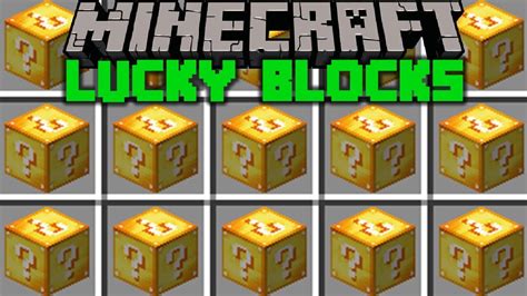 Minecraft Lucky Blocks Mod Unbox New Items Mobs Bosses And More