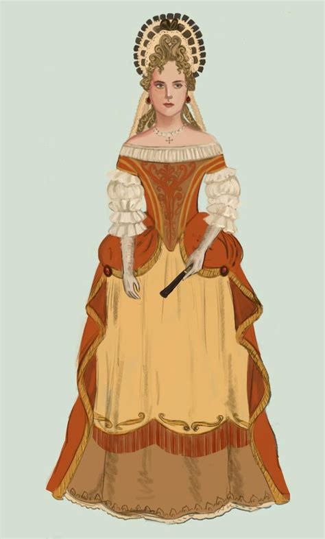 1680 3 Robe De Cour By Tadarida On Deviantart Baroque Dress