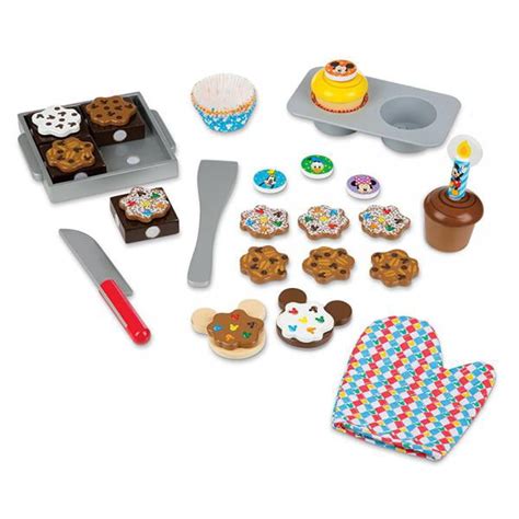 Melissa And Doug Mickey Mouse Clubhouse Sweet Treats Wooden Play Food Set