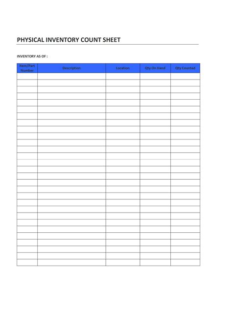 Physical Stock Excel Sheet Sample 4 Office Inventory Spreadsheet