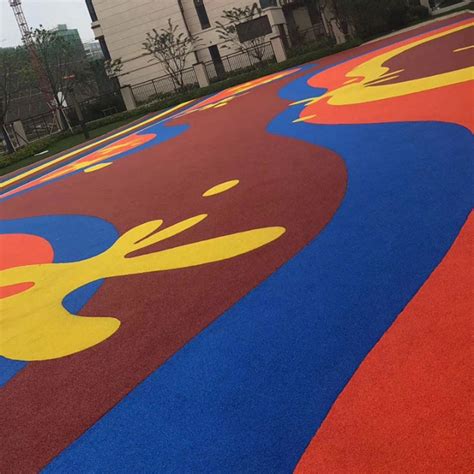 Playgrounds Colorful EPDM Rubber Granules Surfaces China Rubber Surface And EPDM Rubber Granule