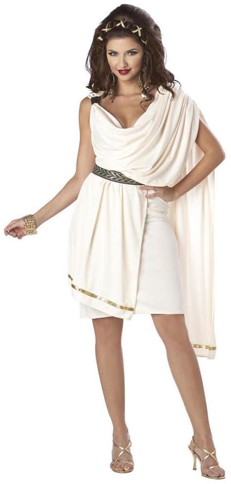 Sexy Deluxe Classic Greek Goddess Toga Costume Adult