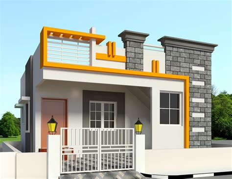South Indian Ground Floor Home Front Design Awesome Home