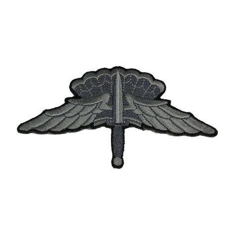 Halo High Altitude Low Open Military Freefall Parachutist Badge Patch