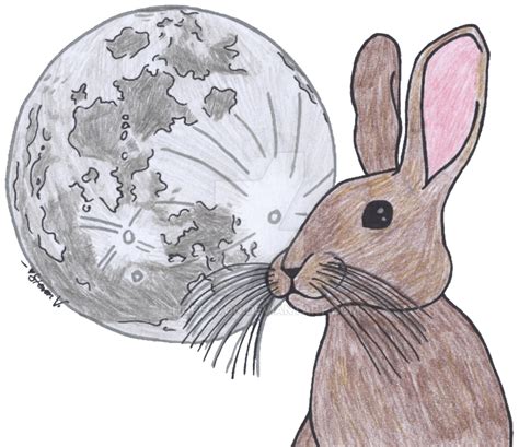 Moon Rabbit By Hopecvon On Deviantart