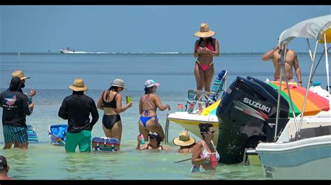 Islamorada Sandbar At The Florida Keys Youtube