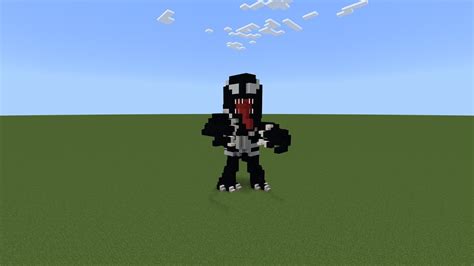 How To Build Venom In Minecraft Youtube