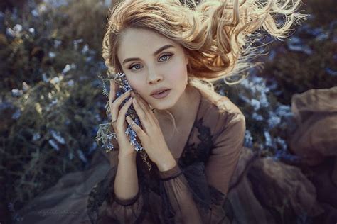 Flower Nymph By Irina Dzhul On 500px Portrait Portrait Photography