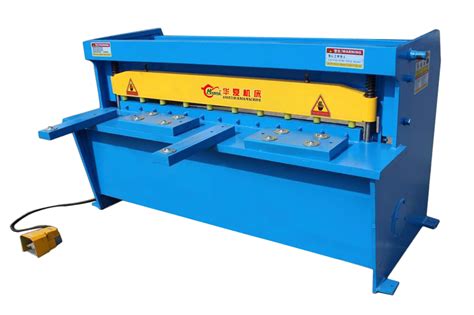 Sheet Metal Shearing Machine Metalworking Machinery Supplier Huaxia