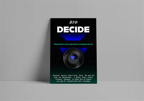 Djo Decide Poster On Behance