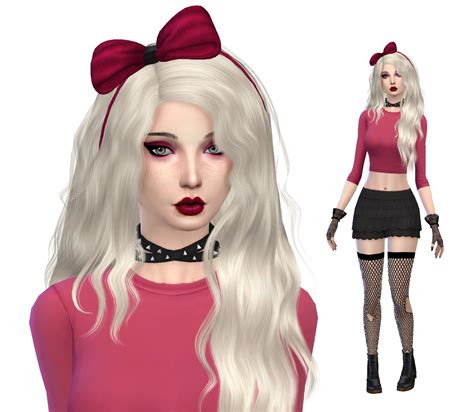 Free Download The Sims 4 Cas Cc Lookbook 10 1225x1067