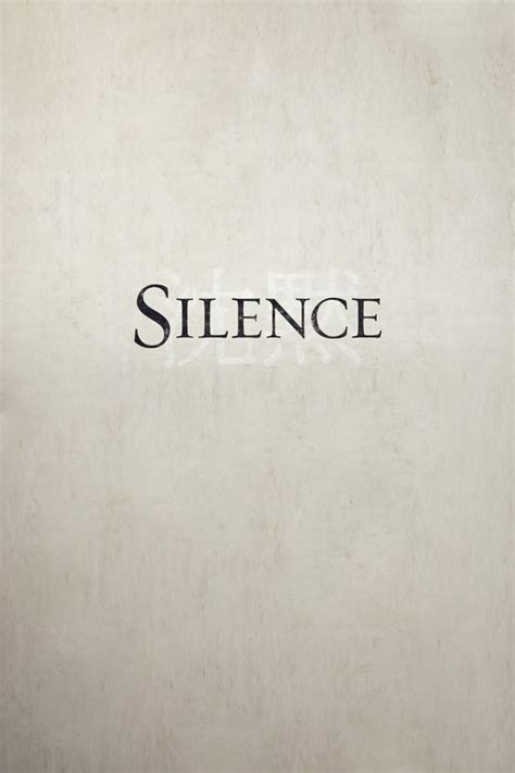 Silence 2016 Posters — The Movie Database Tmdb