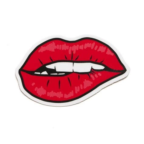 Red Lips Sticker #Pinklips | Lips sticker, Pink lips, Pink lip balm