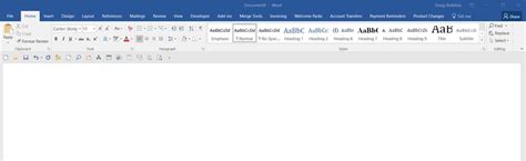 Word 2016 Loads A Blank Screen Microsoft Community