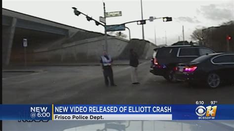 Frisco Police Release Video Of Aftermath Of 2017 Ezekiel Elliott Crash
