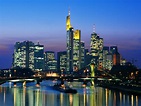skyline, Night, Frankfurt, Germany, Cityscape, City, 4000x3000 ...
