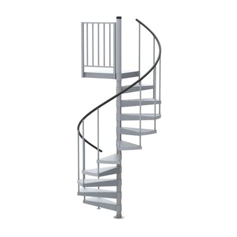 48d Galvanized Steel Spiral Staircase Kit 85 152