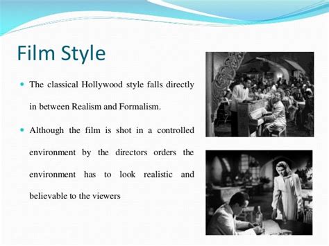 Classical hollywood cinema