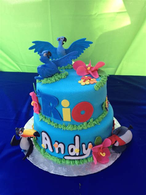 Rio Birthday Cake Ideas Images Pictures