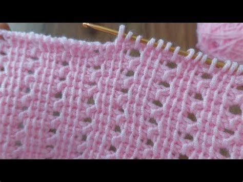 Super Easy Tunisian Knitting crochet Çok kolay basit tunus örgü