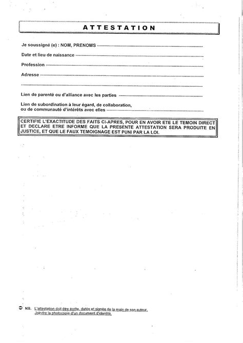 Attestation Document