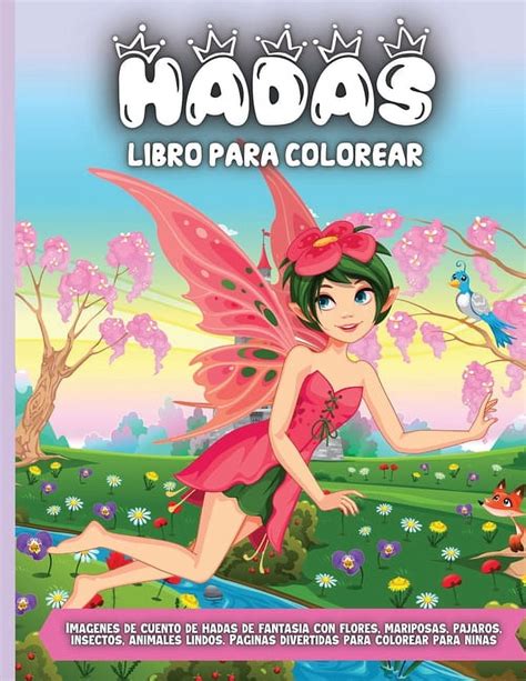 Hadas Libro Para Colorear Un Divertido Libro De Colorear Para Niños