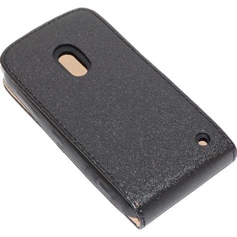 Flip Custodia Book Silicone Case Per Nokia Lumia 620 Black