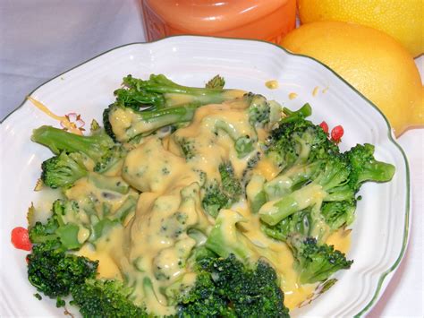 Broccoli With Cheese Sauce Recipe Recipe Cheese Sauce