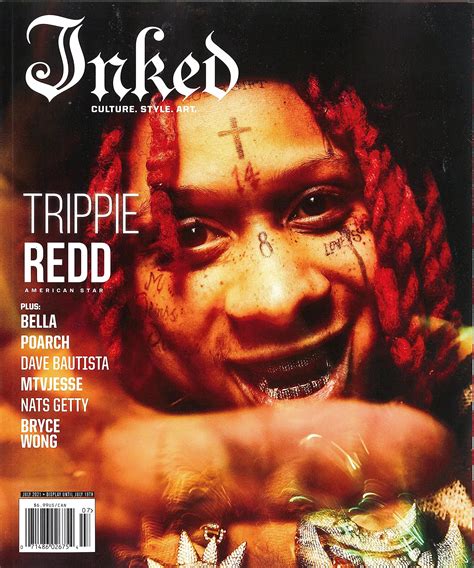 Inked Magazine July 2021 Trippie Redd Cover Inked Magazine Trippie Redd Ink