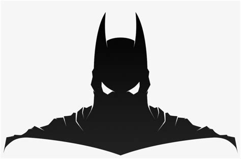 Löwe Einer Muffig Batman Mask Silhouette Höhe Kopflos Nordamerika