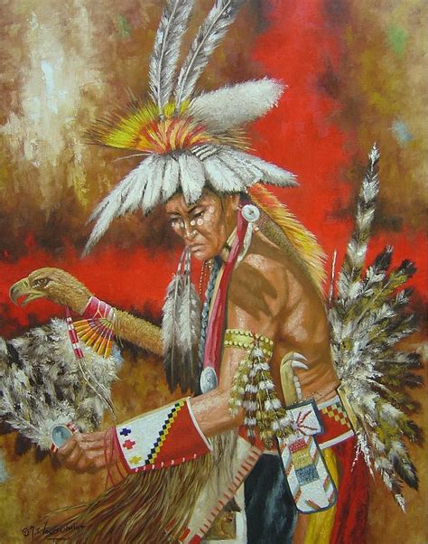 Powwow Power Painting By Jeroem Vogschmidt Fine Art America