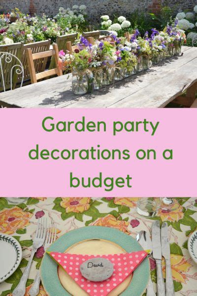 Garden party decoration ideas, place setting, and the centerpiece are just the beginning of showing those you love how much they mean to you. Garden party decorations - big parties on small budgets ...