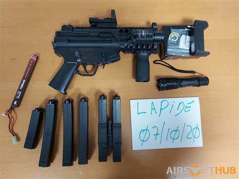 Jg Mp5k With Ris Jg202t Airsoft Hub Buy And Sell Used Airsoft Equipment