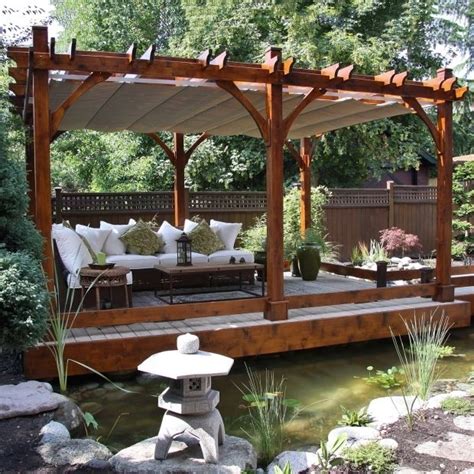 538 likes · 1 talking about this · 16 were here. Wooden Pergola With Retractable Canopy | Pergola, Curved ...