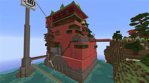 Chihiros Reise Ins Zauberland Ghibli Meisterwerk In Minecraft Nachgebaut Games