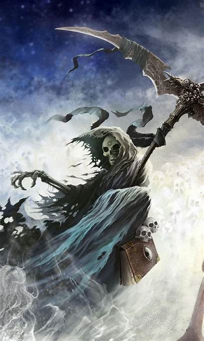 Reaper Grim Death Phone Wallpapers Fantasy Dark