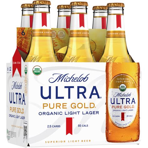 Michelob Ultra Pure Gold 6pk 12oz Bottles Myrtle Beach Groceriesahead