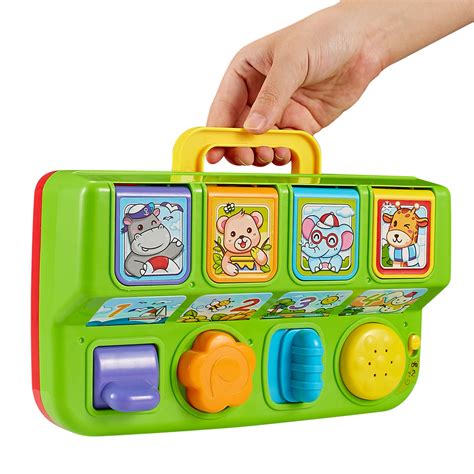 Think Gizmos Interactive Pop Up Activity Toy For Babies And Toddlers Ages